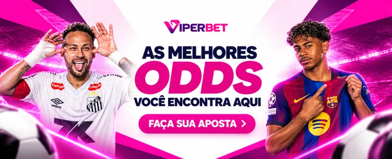 As melhores odds você encontra aqui